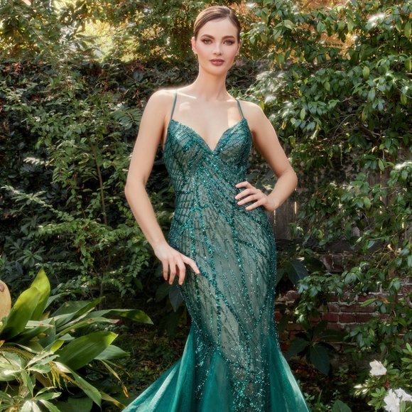 NEW LONG OFF SHOULDER SLEEVELESS EMROIDERED DRES WITH SPAGHETTI STRAPS AL A1162